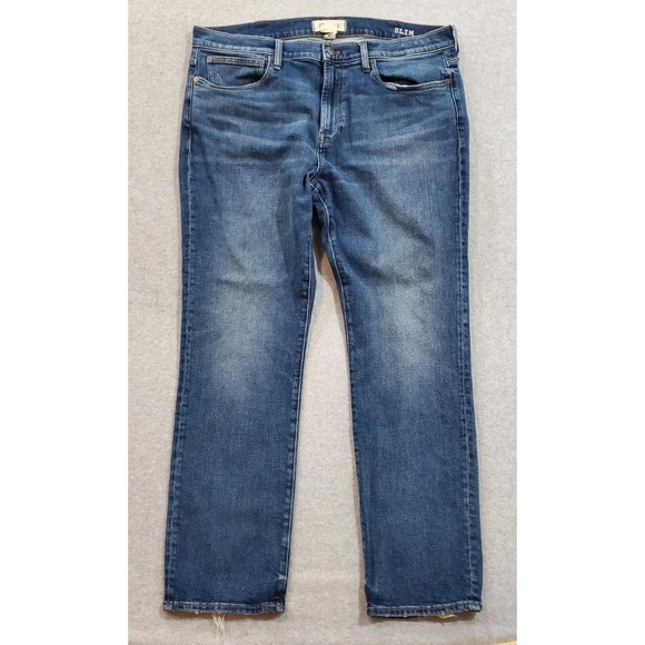 Madewell Other - Madewell Jeans‎ Mens 38 Slim Fit Straight Leg Stretch Blue Denim